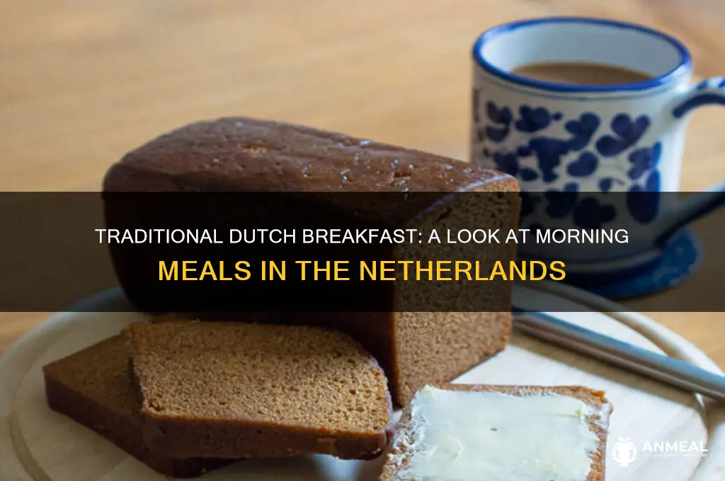 what do dutch people have for breakfast