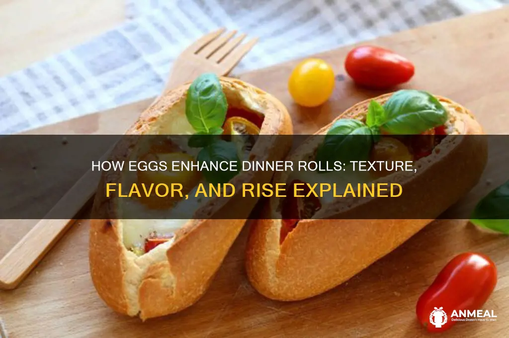 what do eggs do for dinner rolls