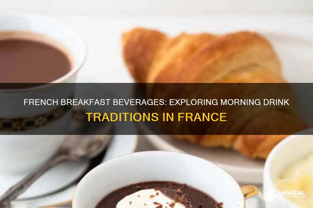 what do french drink for breakfast