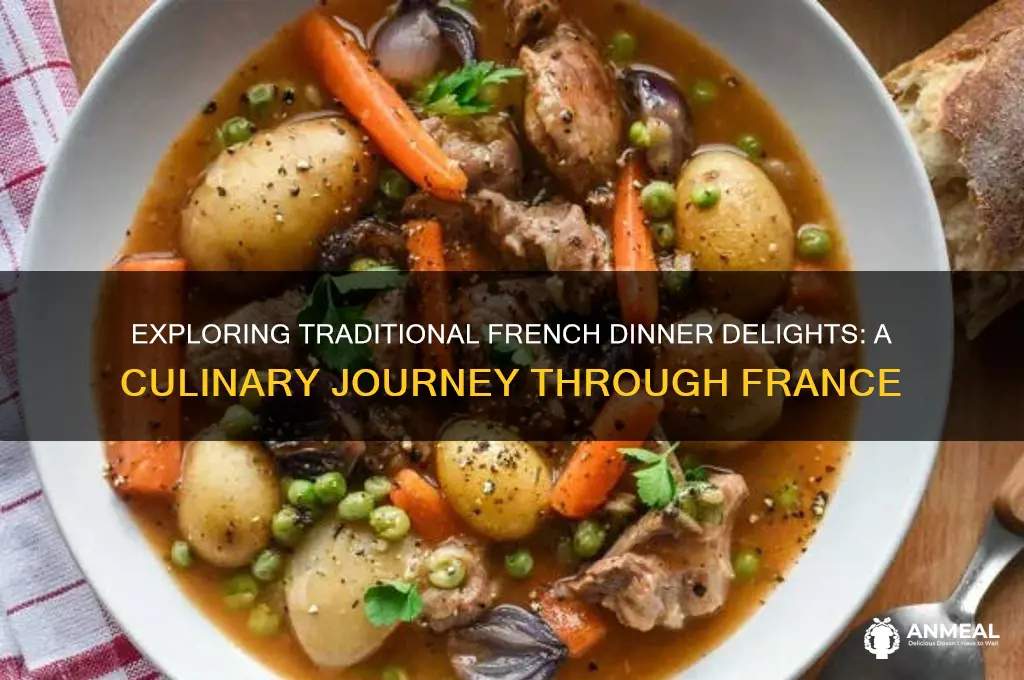 what do french have for dinner
