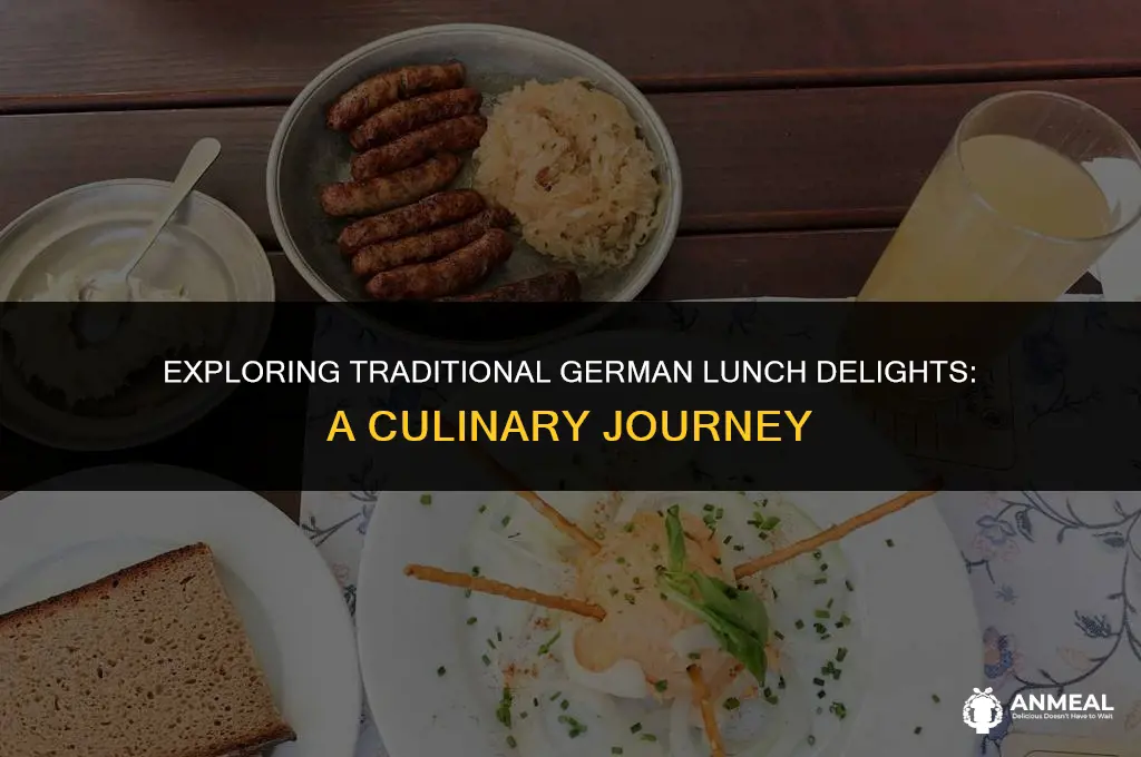 what do germans have for lunch