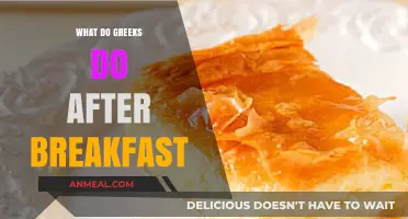 Greek Post-Breakfast Rituals: Exploring Daily Traditions and Leisure Activities