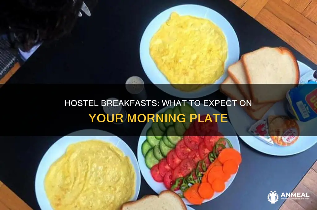 what do hostels give you for breakfast