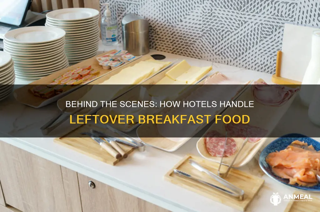 what do hotels do with leftover breakfast