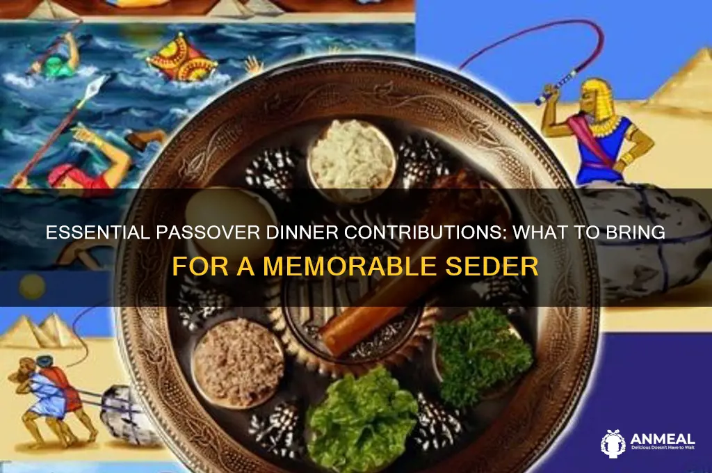 what do i bring to passover dinner