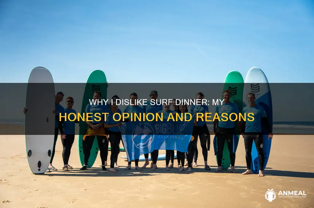 what do i have against surf dinner