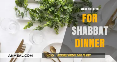 Essential Items for a Traditional and Joyful Shabbat Dinner