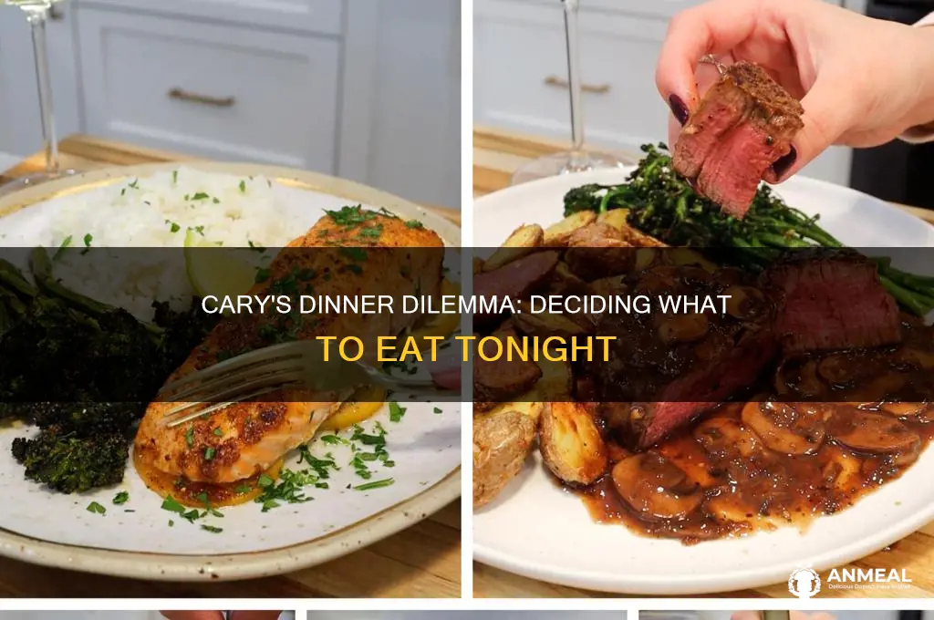 what do i want for dinner cary