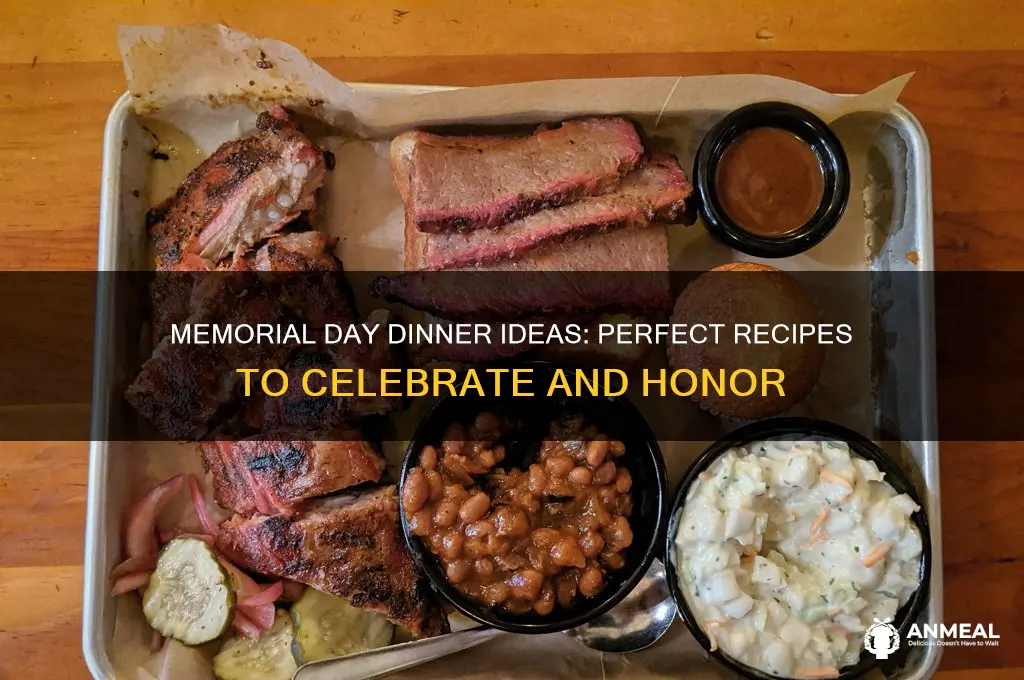 what do i want for dinner on memorial day