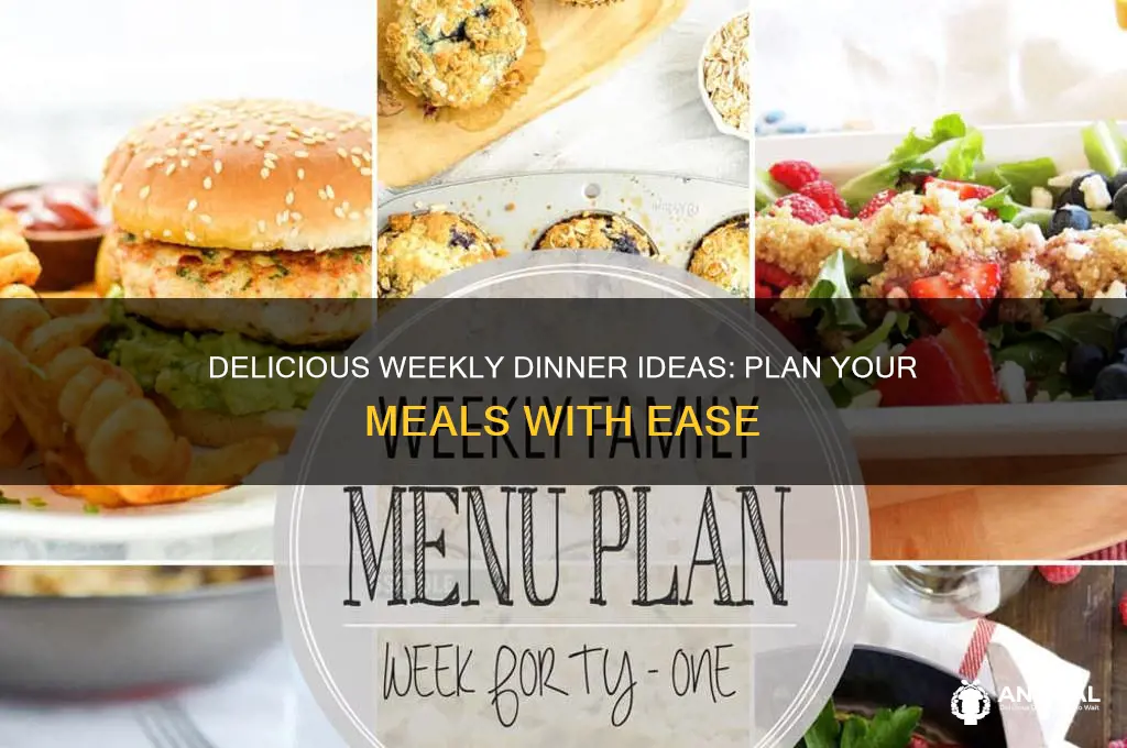 what do i want for dinner this week