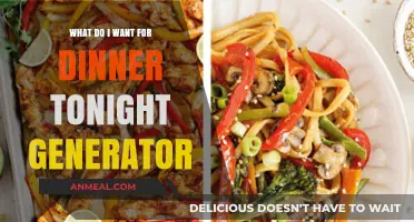 Quick Dinner Ideas: What to Eat Tonight Generator Guide