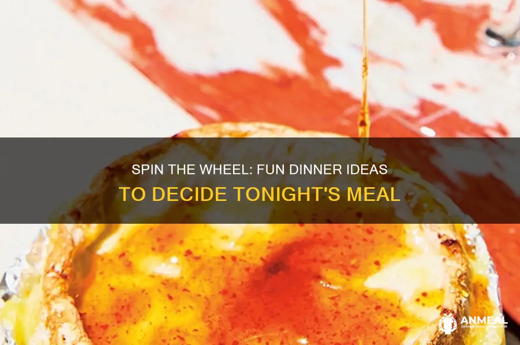 what do i want for dinner tonight wheel