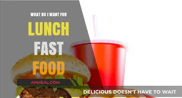 Quick Bites: Exploring Fast Food Cravings for Lunch