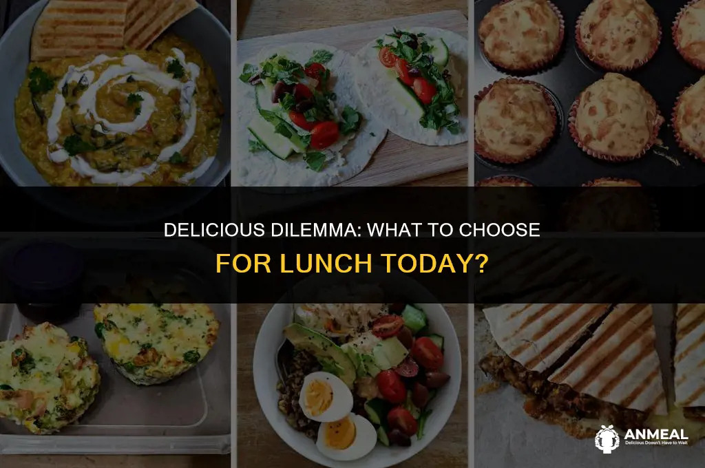what do i want for lunch