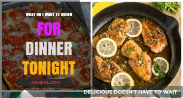 Delicious Dinner Dilemma: Tonight's Perfect Meal Ideas to Order