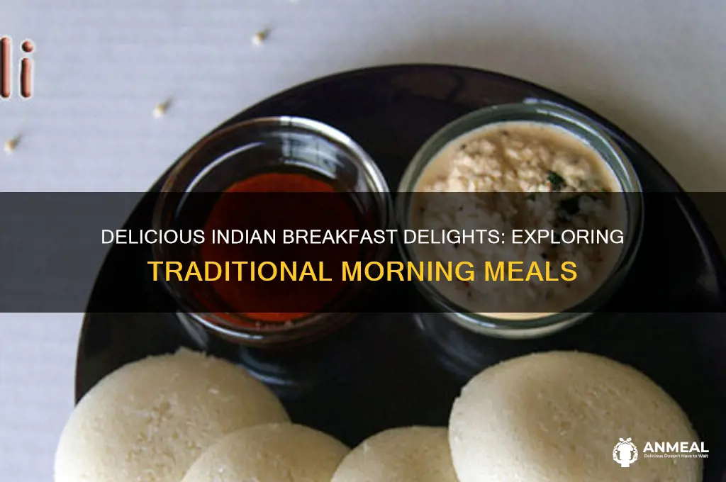 what do indian people have for breakfast