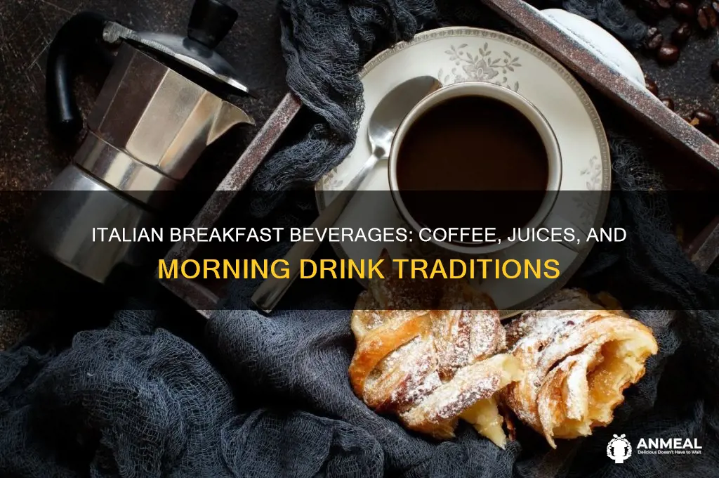 what do italians drink for breakfast