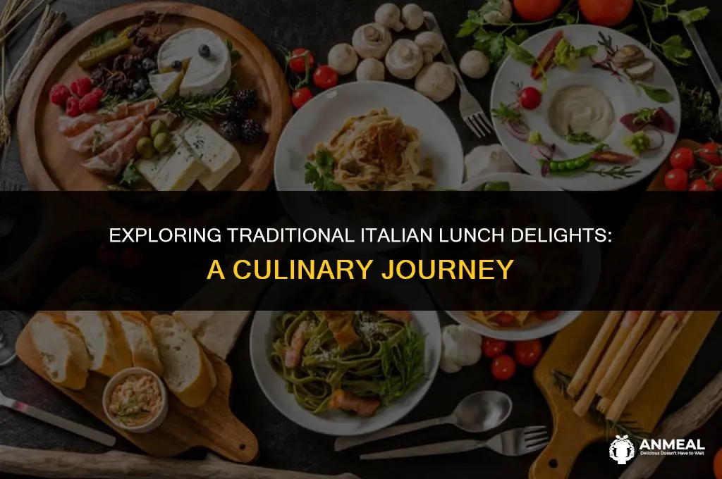 what do italians have for lunch