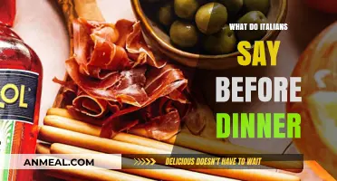 Buon Appetito: Unveiling Italy's Pre-Dinner Traditions and Expressions