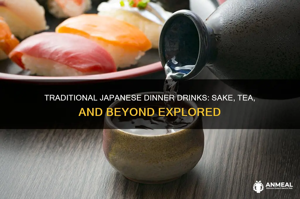what do japanese drink with dinner