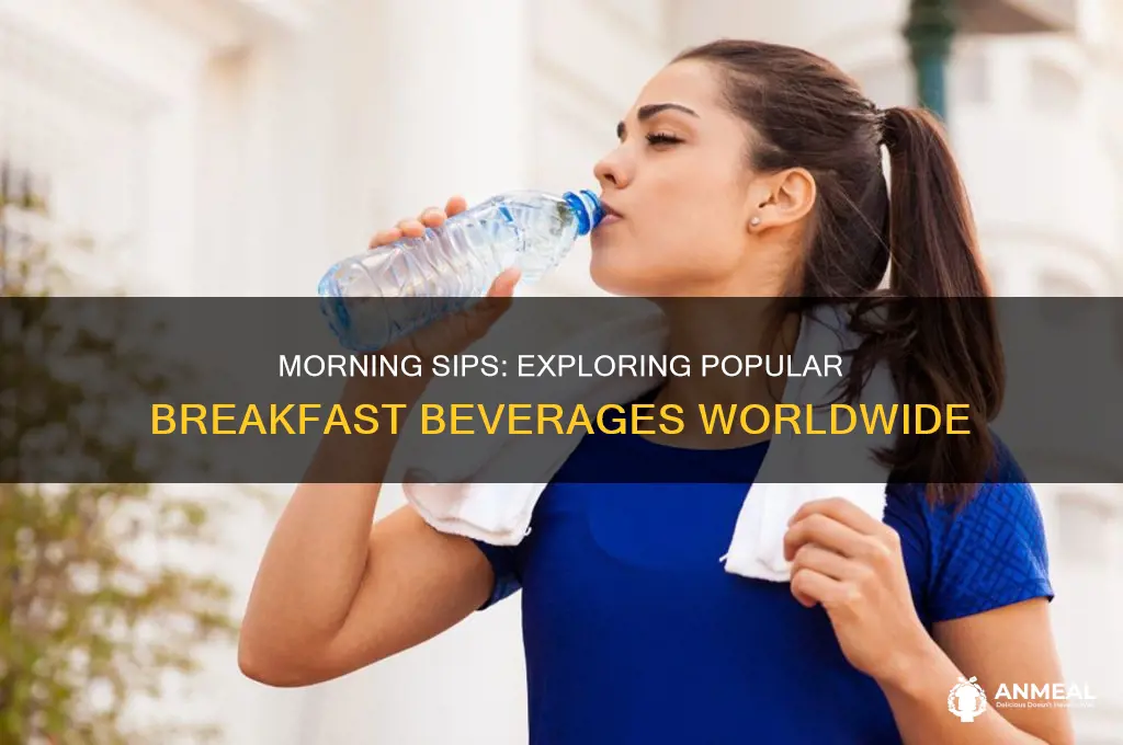 what do people drink for breakfast