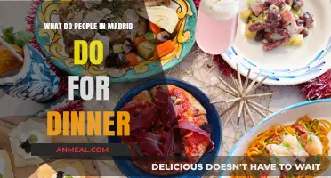Madrid's Evening Delights: Exploring Dinner Traditions and Local Favorites