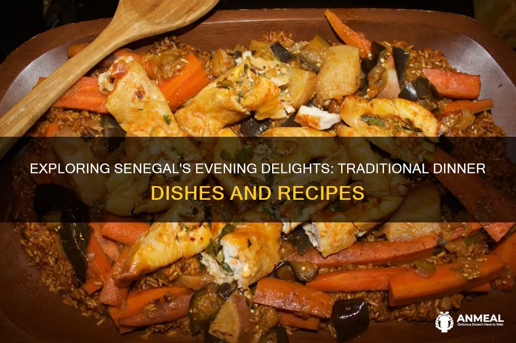 what do people in senegal fo for dinner