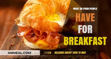 Breakfast Realities: What Do Poor People Eat to Start Their Day?