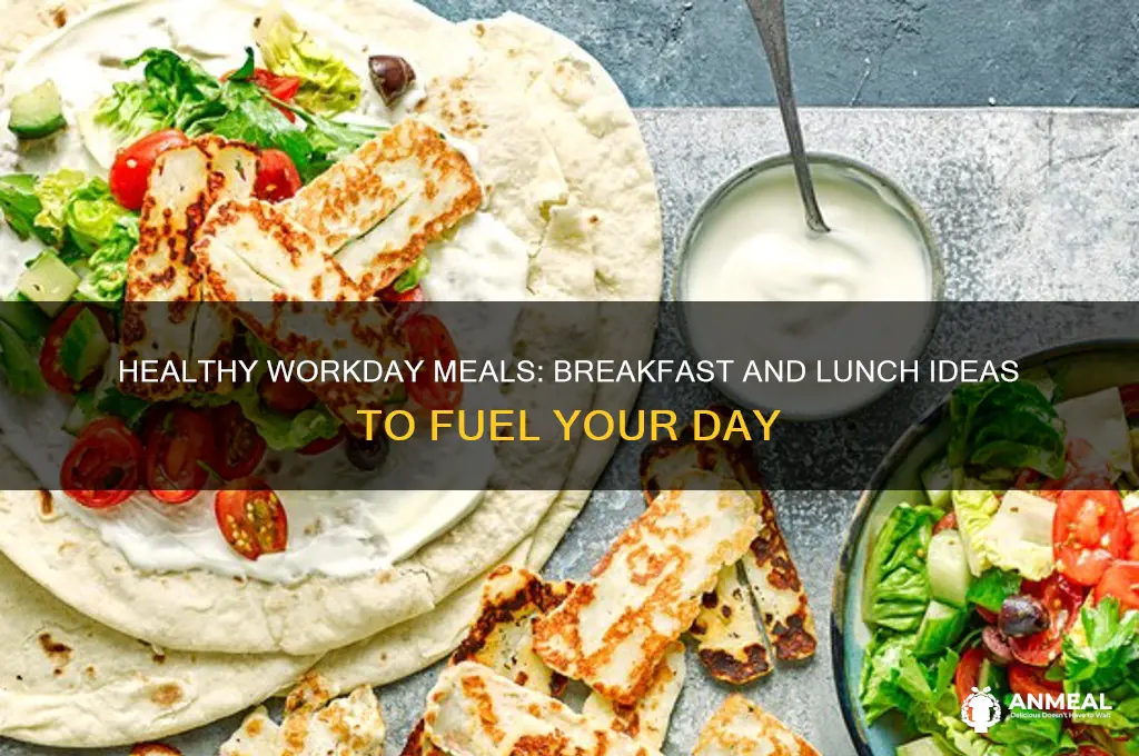 what do take to work for breakfast and lunch
