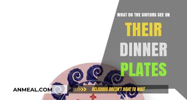 Suitors' Dinner Plates: Unveiling the Surprising Visions They Encounter