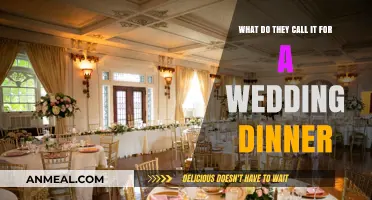 What’s the Name for a Wedding Dinner? A Guide to Reception Meals