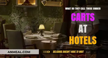 Hotel Dinner Carts: Exploring the Names Behind the Rolling Buffets