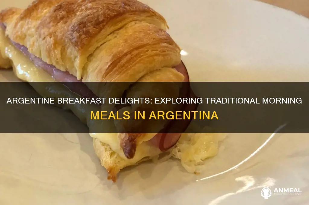 what do they have for breakfast in argentina