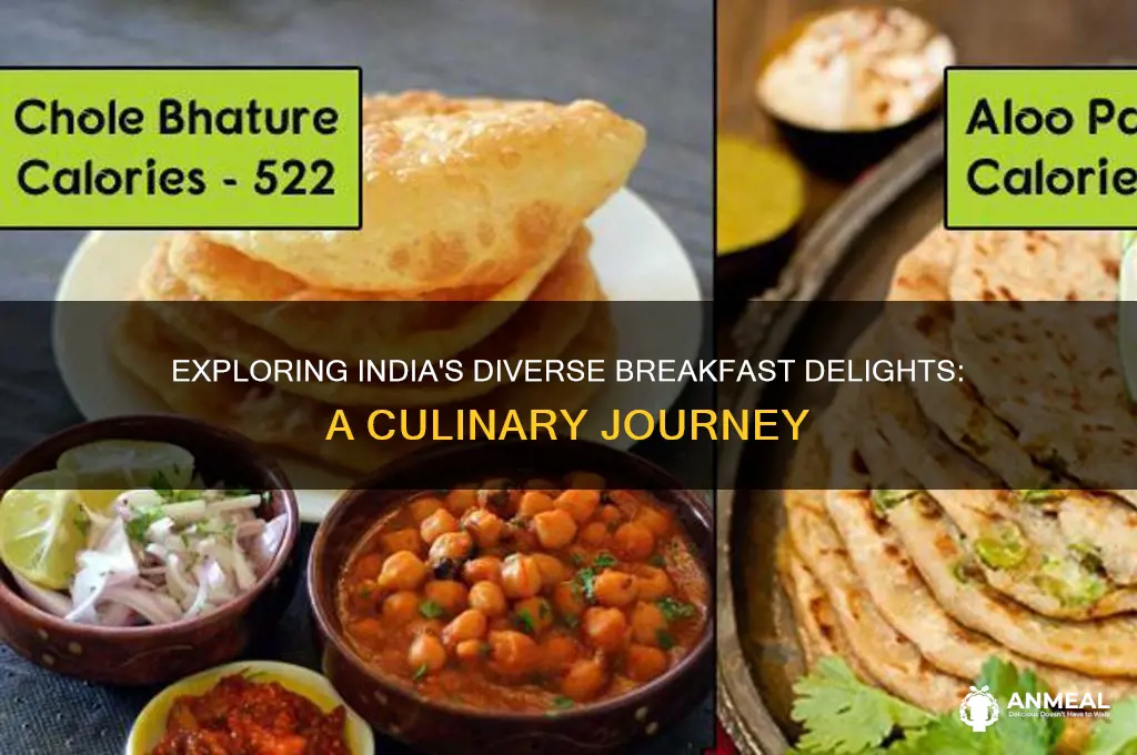what do they have for breakfast in india