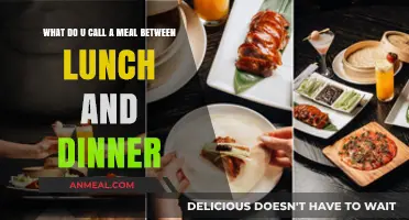 Lunch or Dinner? The Perfect Name for Your Mid-Afternoon Meal