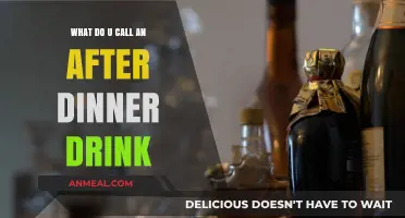 Sipping Post-Dinner Delights: What to Call Your After-Dinner Drink