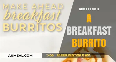 Delicious Breakfast Burrito Fillings: Eggs, Cheese, and Beyond
