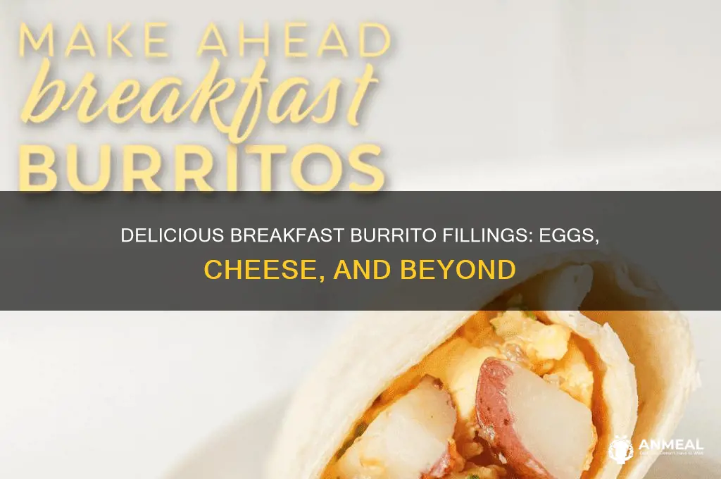 what do u put in a breakfast burrito