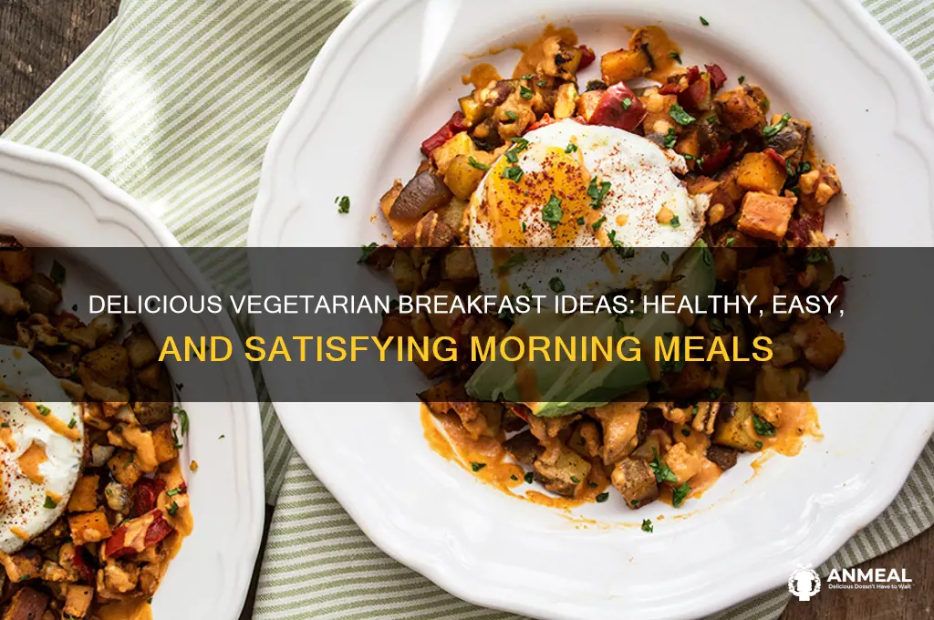 what do vegetarians have for breakfast
