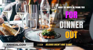 Expressing Gratitude: Crafting the Perfect Thank You for Dinner Out