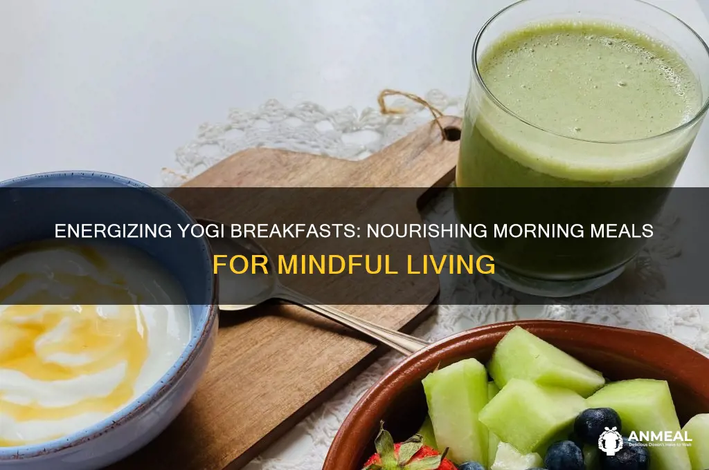 what do yogis have for breakfast