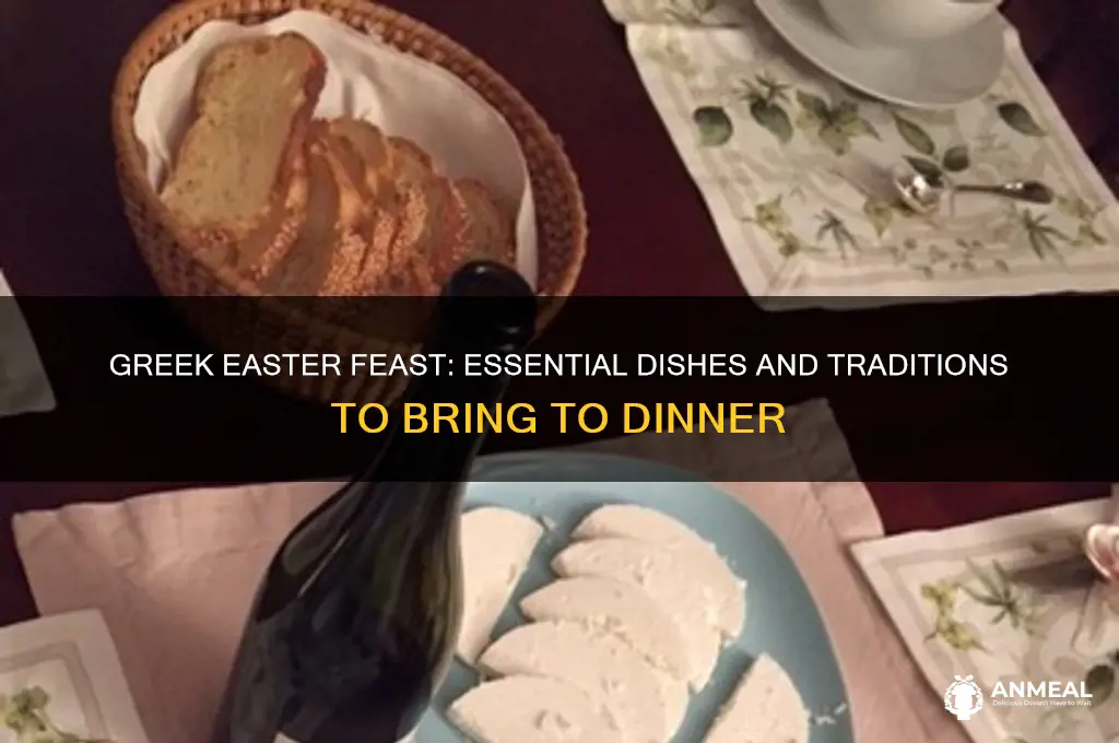 what do you bring to a greek easter dinner
