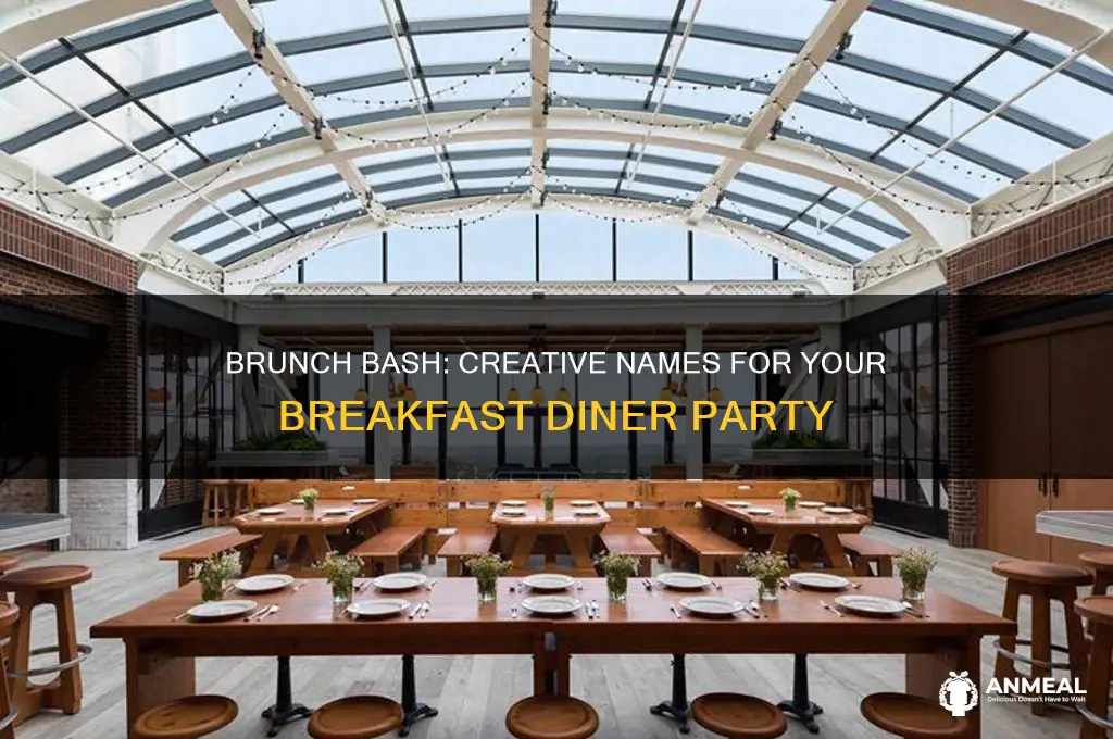 what do you call a breakfast diner party