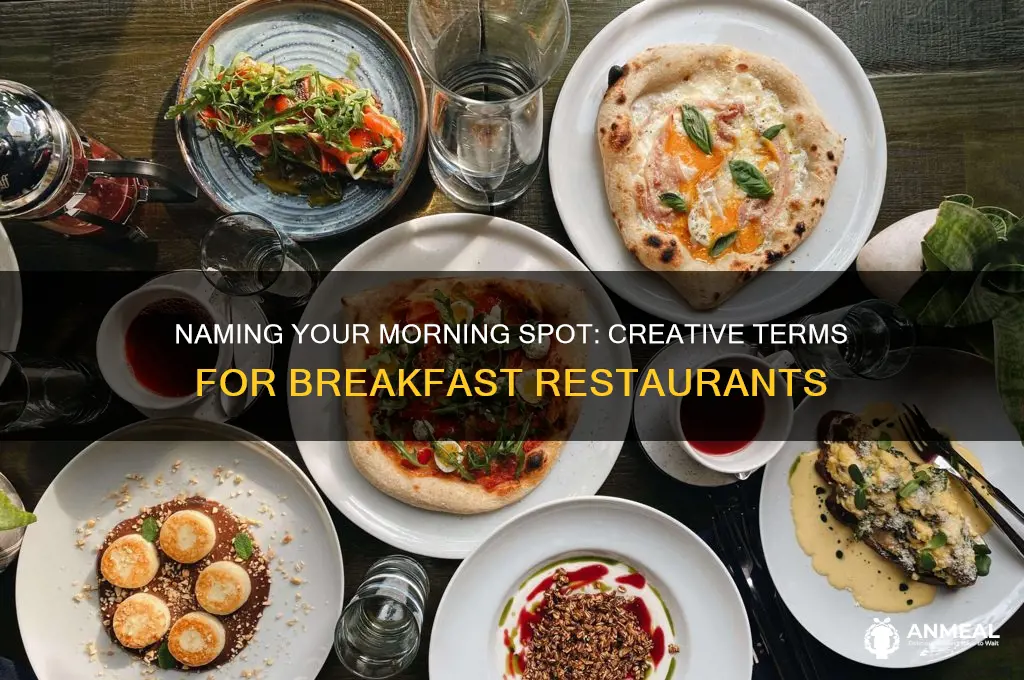 what do you call a breakfast restaurant