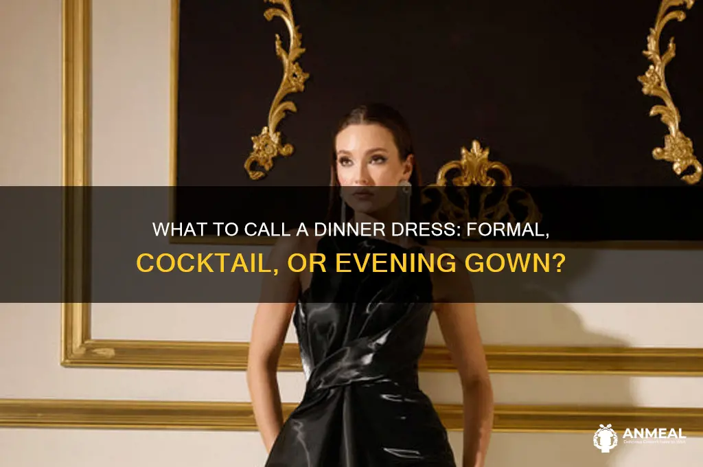 what do you call a dinner dress