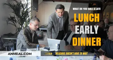 Linner or Dunch: Decoding the Late Lunch Early Dinner Dilemma