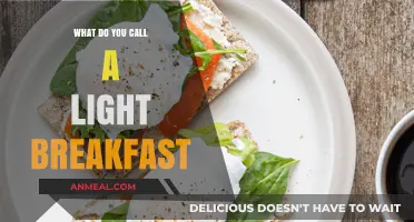 Light Breakfast Ideas: Exploring Names for Morning Mini-Meals