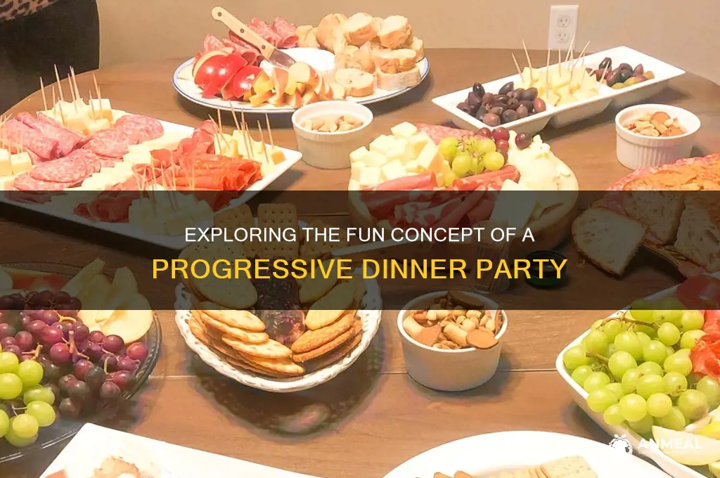what do you call a progressive dinner