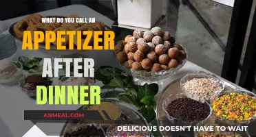 Post-Dinner Bites: What to Call Late-Night Appetizers After Supper