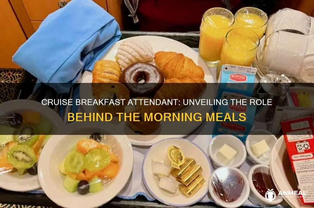 what do you call breakfast attendent on a cruise